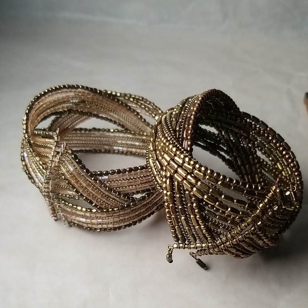 Pair Of Beaded Bracelets